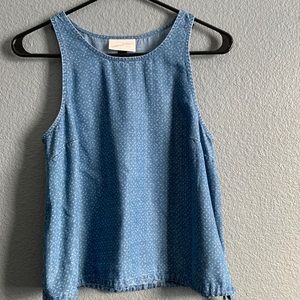 Jean Tank Top